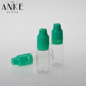 ANKE  10ml ejuice bottle 10ml clear PET bottles 10ml vape bottle