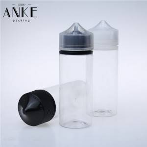 120ml CGU Clear Break-off tip Refill V3 with childproof tamper cap