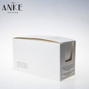 Caixa de papel de exibição - caixa de papel de impressão OEM para garrafa de líquido eletrônico