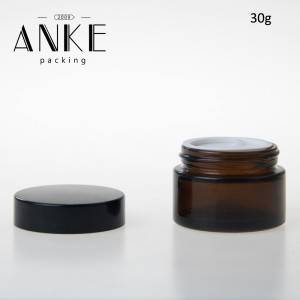 30ml Amber Glass CBD Jars With Screw Cap