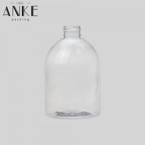 500ml transparent PET plastic pump spray bottle