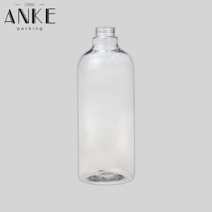 1L transparent PET plastic pump spray bottle