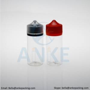 ANKE CGU-V3 : 100 ml PET bottles with updated tip shape and color custom
