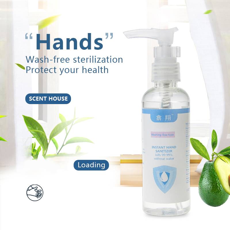 Wholesale Factory custom logo Antiviral hand sanitizer gel