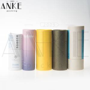 Customized packaging box paper tube round cardboard boxes