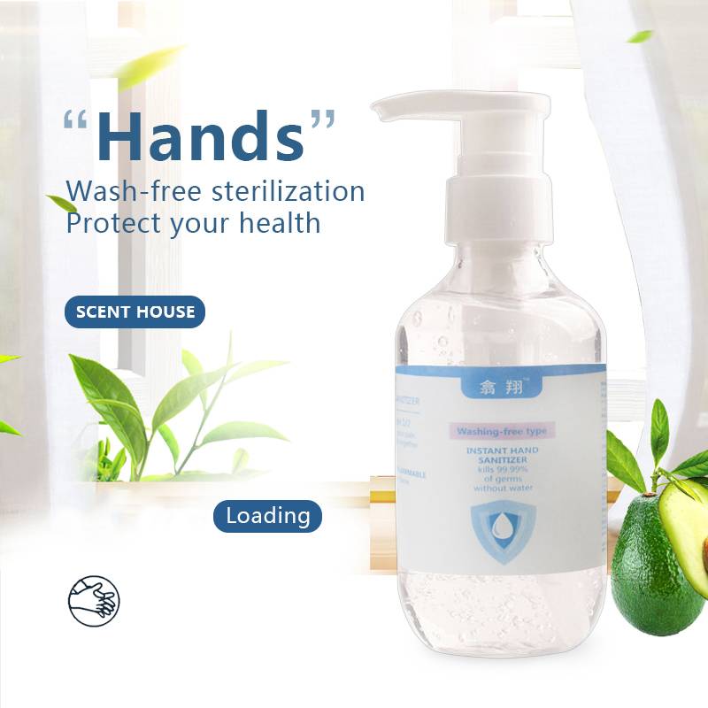 Mainit nga pagbaligya Makapatay sa 99.99% Germs Antiseptic Hand Sanitizer Gel