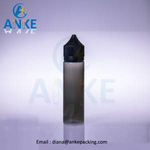Anke-Refill-V1 60ml ፕላስቲክ ቁሳቁስ ከህጻን መከላከያ ኮፍያ ጋር