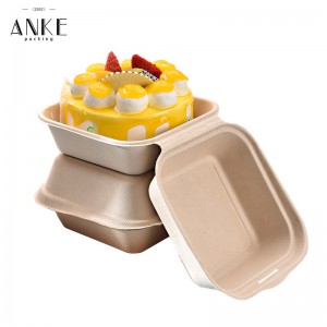 Custom Compostable Clamshell Packaging for Burgers and Cakes | Anke Packing