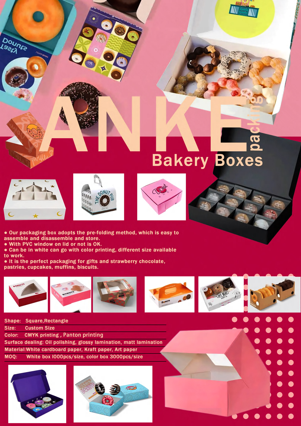 Catalog for Bakery Shop