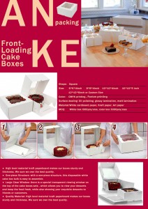 Catalog for Bakery Shop
