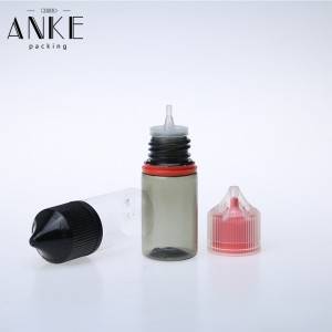 30ml CGU Clear Black Screw Tip Refill V3 with childproof tamper cap
