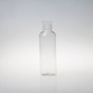 Rund skulder PET plastflaske for Sanitizer