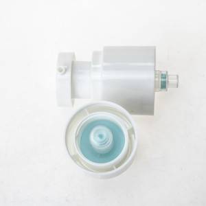 Klare, transparente Pumpspray-Airless-Flasche aus Kunststoff