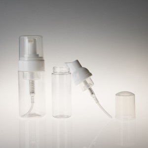 पारदर्शक प्लास्टिक PET पंप बाटल्या