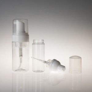 Şeffaf plastik PET pompa şişeleri