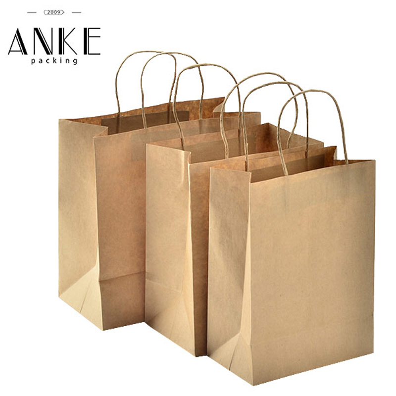 Customizable Paper Shopping Bags for Your Business | Anke Packing