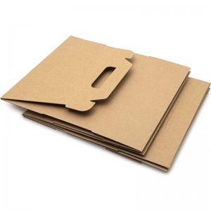 Custom Kraft Paper Tall Cake Boxes with Handle – ANKE Packing