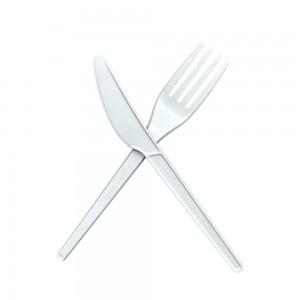 Custom PLA Cutlery Forks for Sustainable Packaging | ANKE