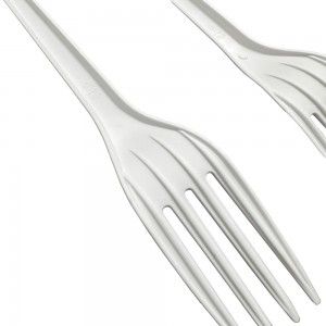 Custom PLA Cutlery Forks for Sustainable Packaging | ANKE