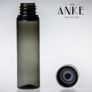 60ml CGU Refill V4 Clear/black bottle with clear black cap