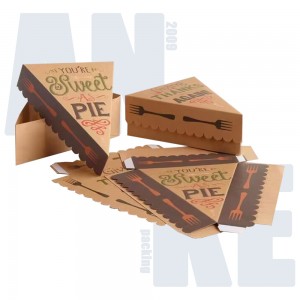 Caixes de pizza de llesques personalitzades