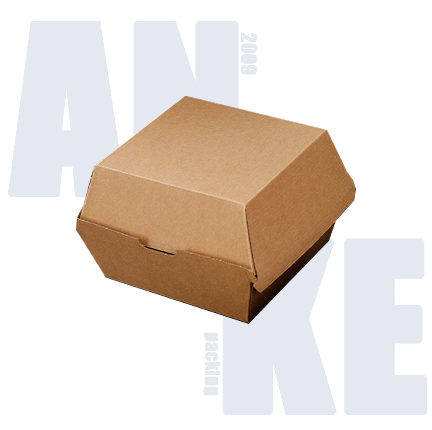 Cajas de cartón corrugado para hamburguesas