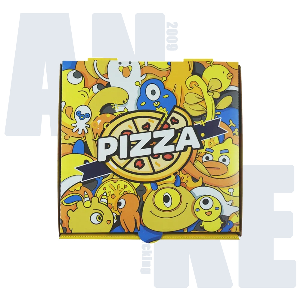 Caixas de pizza personalizadas com impressão digital
