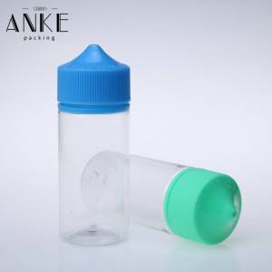 Bottiglia colorata CG unicorn V3 di tutte le dimensioni con tappo antimanomissione colorato a prova di bambino