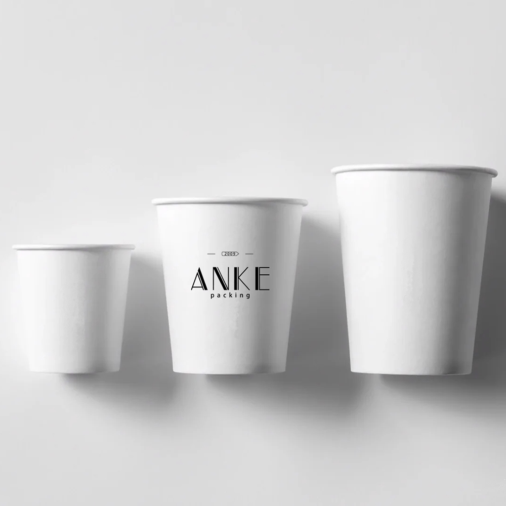 Custom Printed Paper Cups | Personalized Disposable Cups | Anke Packing