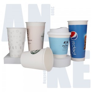 Custom Printed Single Layer Paper Cups | Anke Packing