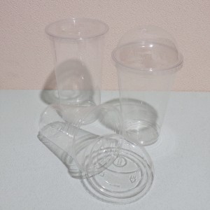 Vasos de plàstic reciclables impresos a mida