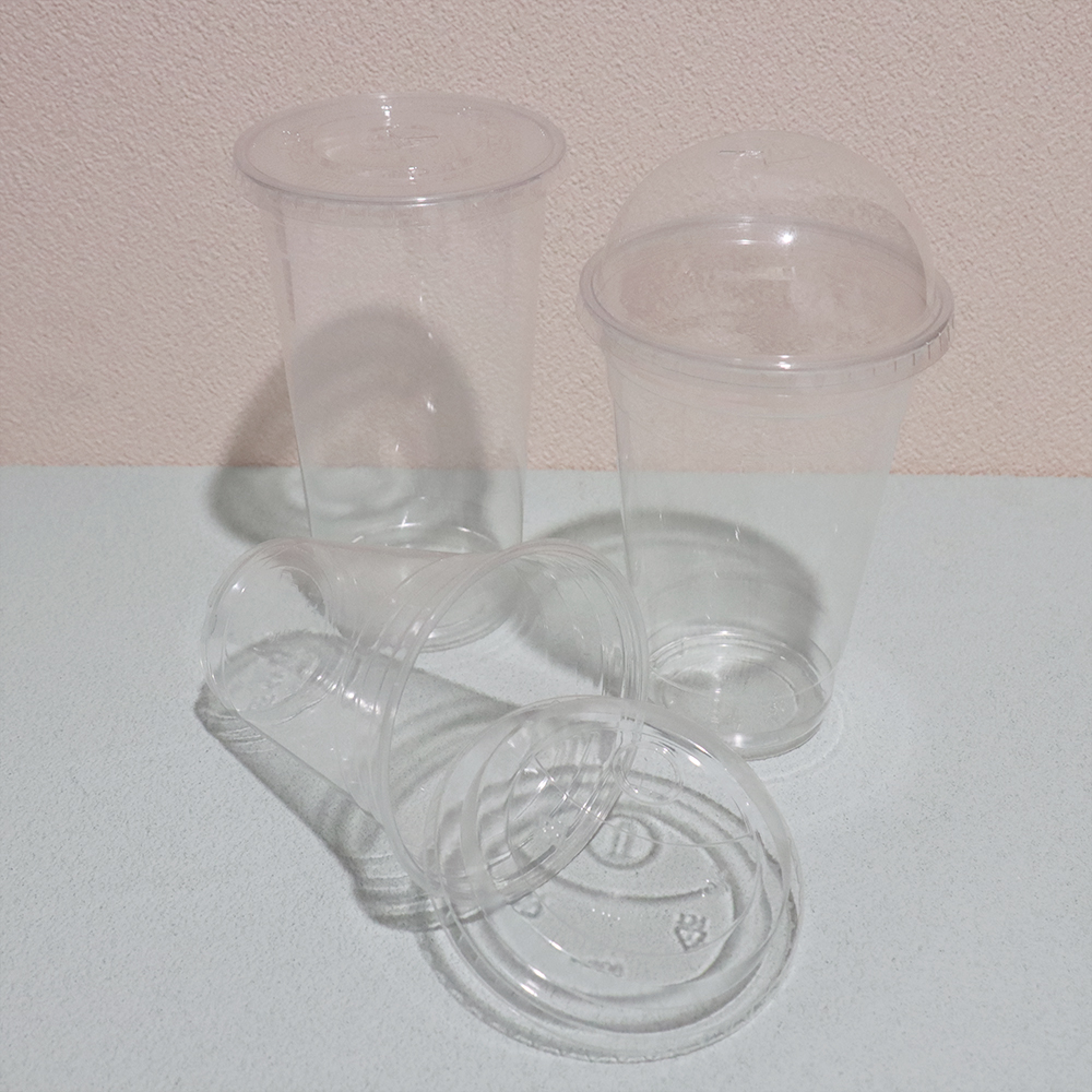 Custom Dicitak Piala Plastik Recyclable