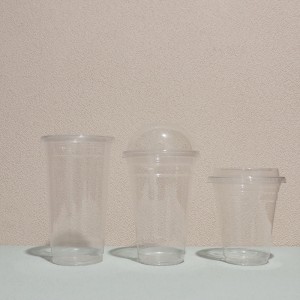 Gobelets en plastique recyclables imprimés sur mesure