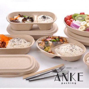 Custom Biodegradable Wheat Straw Food Bowls – Anke Packing