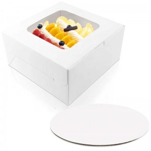 Custom Printed Window Cake Boxes | Wholesale Bakery Packaging