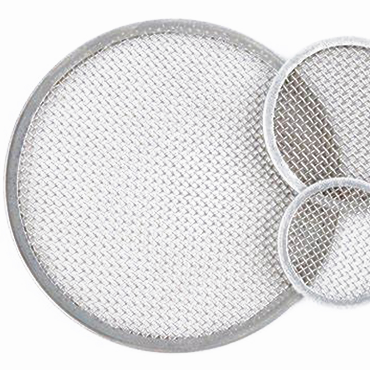 One of Hottest for Stainless Steel Annealed Wire 304 - SS 304 Round shape stainless steel woven wire mesh filter disc – Yuze
