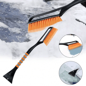 Snow Brush and Detachable Ice Scraper