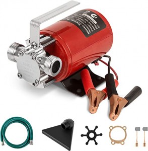 Mini Portable Water Transfer Pump with Water Hose Kit