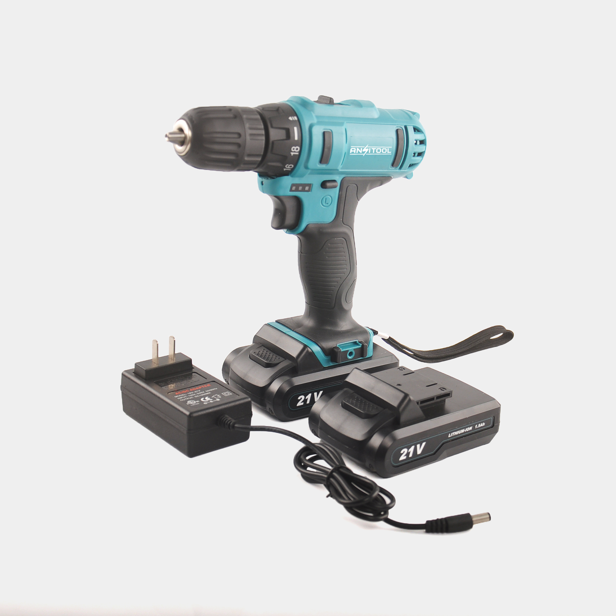 High Performance 12V Lithium Battery Rechargeable Two-Speed  Electric Cordless Hand Drill Power Tools