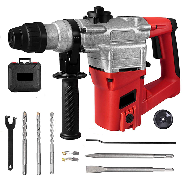 Wholesale 1500w 3 Function Power Rotary Hammer drill Machine Set For Concrete