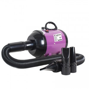 Professional pet dryers can be used to dry cars