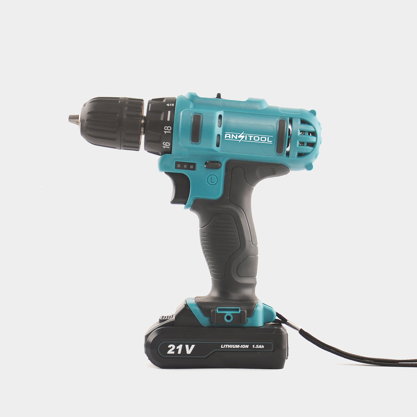 12V Cordless Drill with Lithium-ion Battery For Replacement