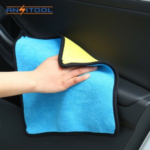Плюшевые полотенца из микрофибры для чистки и ухода за автомобилем