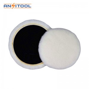 Tampon de polissage pour polisseuse de voiture rotative tampon de polissage en laine douce