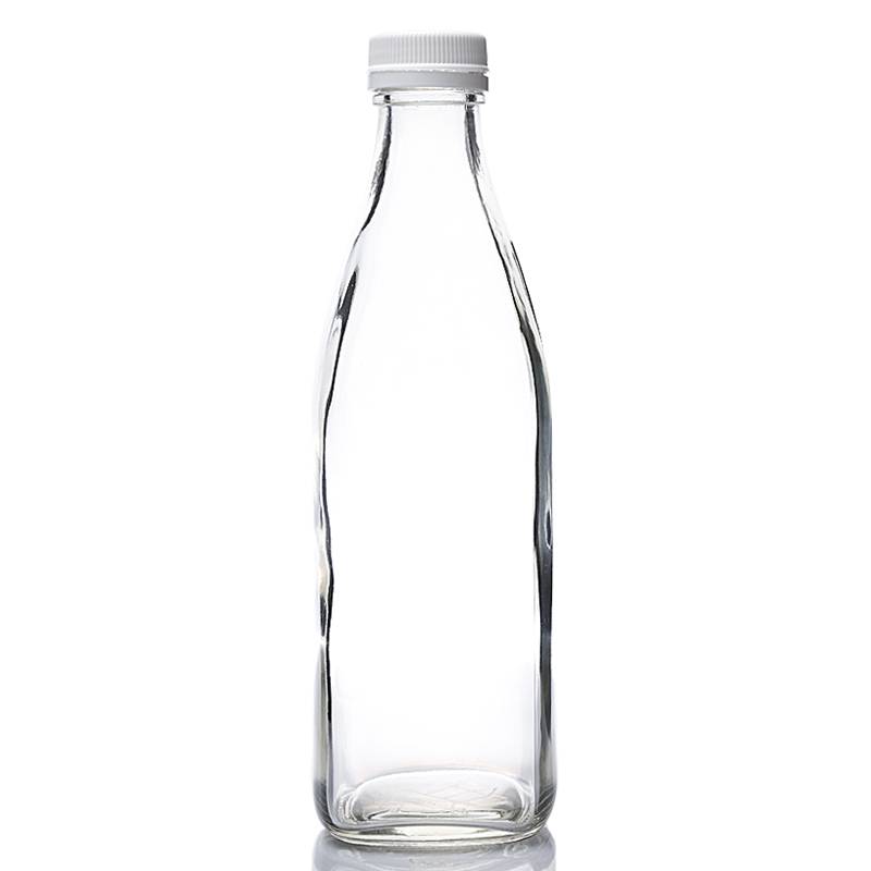 2019 China New Design Glass Small Juice Bottle - 10OZ square glass juice bottle – Ant Glass
