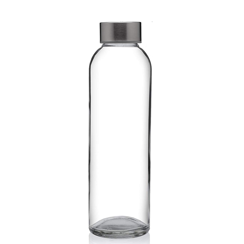 High Performance Vaccum Sports Water Bottle - 16OZ clear glass juice bottle – Ant Glass