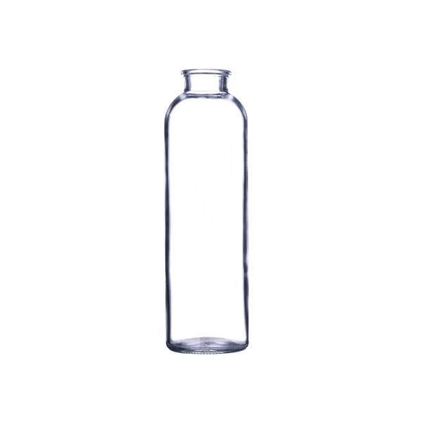 16OZ clear glass water bottle