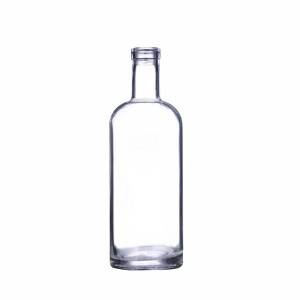 Ampolles de licor d'aspecte de vidre de 750 ml