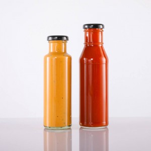 12oz Ringneck Ketchup Glass Bottle with 48mm Finish