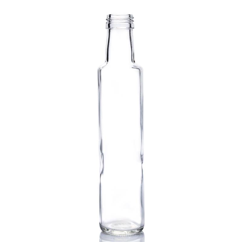 विश्वसनीय पुरवठादार 500ml अंबर बिअर ग्लास बाटली - 8.5OZ क्लिअर डोरिका तेलाची बाटली - मुंगी ग्लास